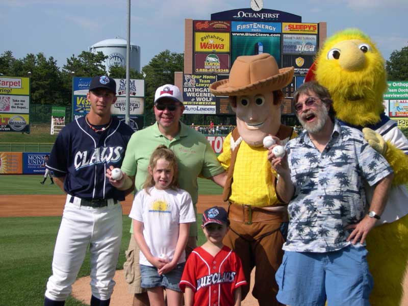 Jersey Shore BlueClaws - Get yourself a mascot that can do it all